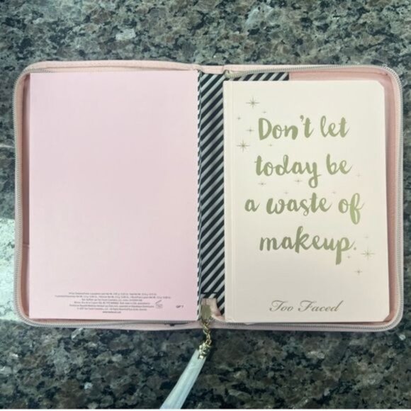 NIB RARE Limited Edition Too Faced Boss Lady Beauty Agenda Set Makeup Kit - Picture 11 of 16
